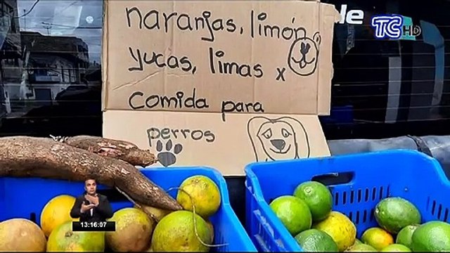 Agricultores y asociaciones de protección animal realizan el trueque de productos en la región Sierra
