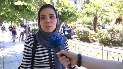 A Athènes, l'errance des réfugiés
