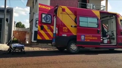 Garotinha de oito anos é socorrida no Bairro Novo Milênio