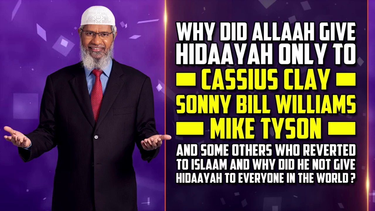 Why did Allah give Hidaayah only to Cassius Clay, Sonny Bill Williams, Mike Tyson and some others who Reverted to Islam and why did he not give Hidaayah to Everyone in the World?