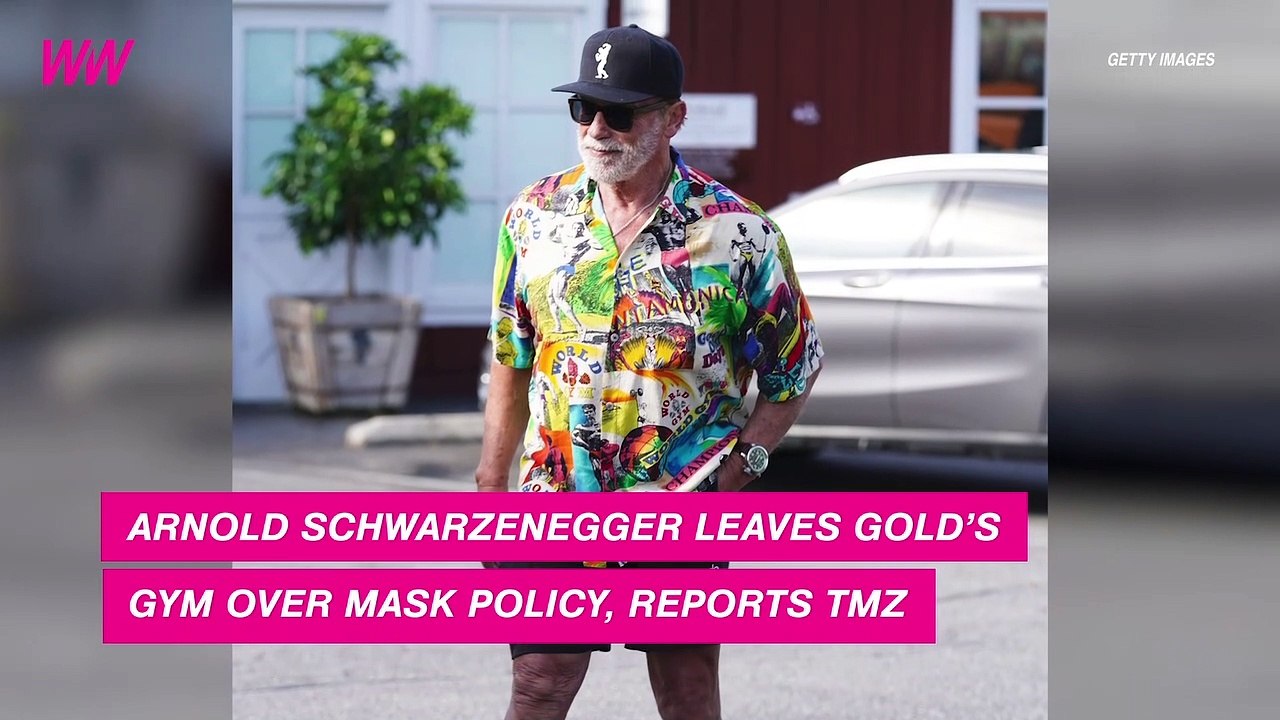 Arnold Schwarzenegger Leaves Gym Over Mask Policy