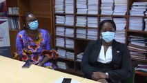 Coronavirus : Remise de bâtiments au SMIT du CHU de Treichville (Abidjan)