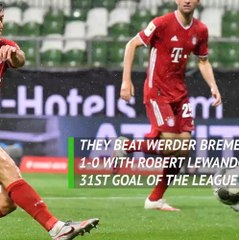 Bayern win the 2019-20 Bundesliga