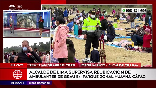 Primera Edición: Alcalde de Lima pide que se abran conglomerados y centros comerciales (HOY)