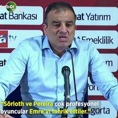Tahir Karapınar: "Sörloth ve Pereira bizim kulübemizi tahrik etti"