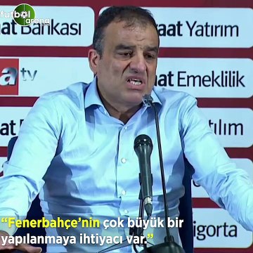 Tahir Karapınar: Fenerbahçe'nin çok büyük bir yapılanmaya ihtiyacı var
