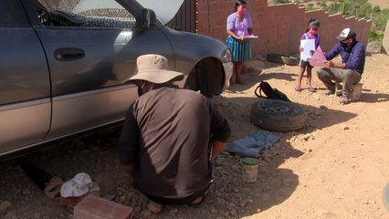 School on wheels: a teacher rides through Bolivia to educate children