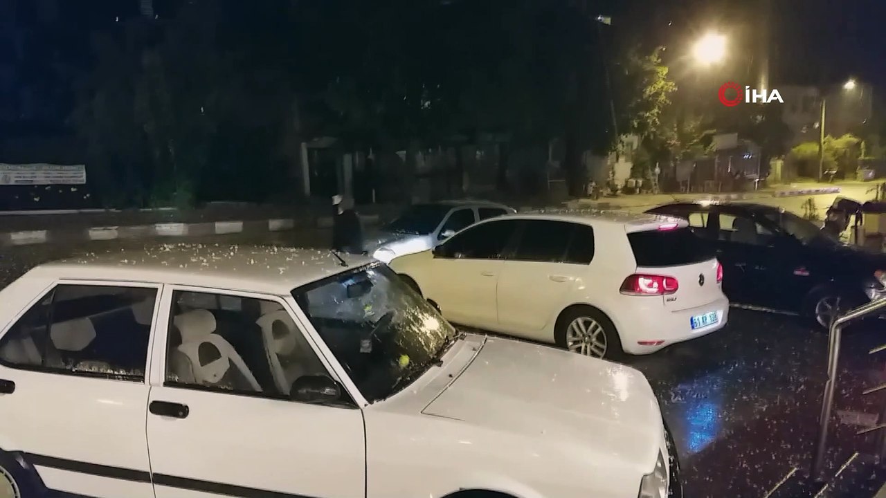 Yağmur ve dolu yağışı etkili oldu