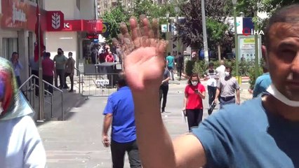 Siirt’te yasağa rağmen vatandaşların çoğu maskesiz dolaşıyor