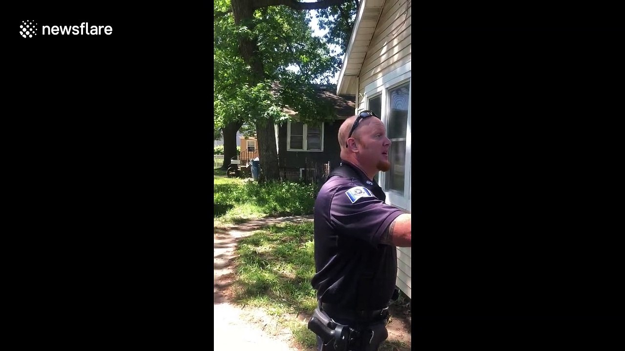 Tense confrontation boils over as Indiana police arrest black tenant after landlord call cops