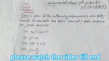Maths class 9th CBSE,UP (NCERT) chapter-2 Polynomial (बहुपद) full introduction.