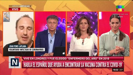 Joan Pons Laplana, el enfermero que se ofreció como voluntario para infectarse con coronavirus
