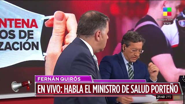Fernan Quiros, ministro de Salud porteño: Los casos en CABA no están fuera de control