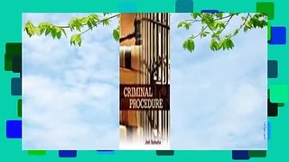 Criminal Procedure  [DOWNLOAD]