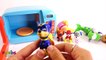 Learn Colors for Children- Paw Patrol Ryder & Skye Surprise Egg & Microwave Kitchen Appliance Toy