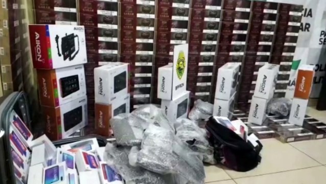 BPFron realiza apreensão de eletrônicos e cigarros avaliados em R$ 92 mil
