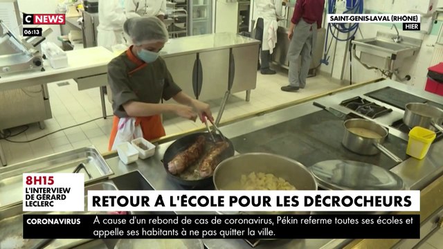 Retour à l'école pour les décrocheurs