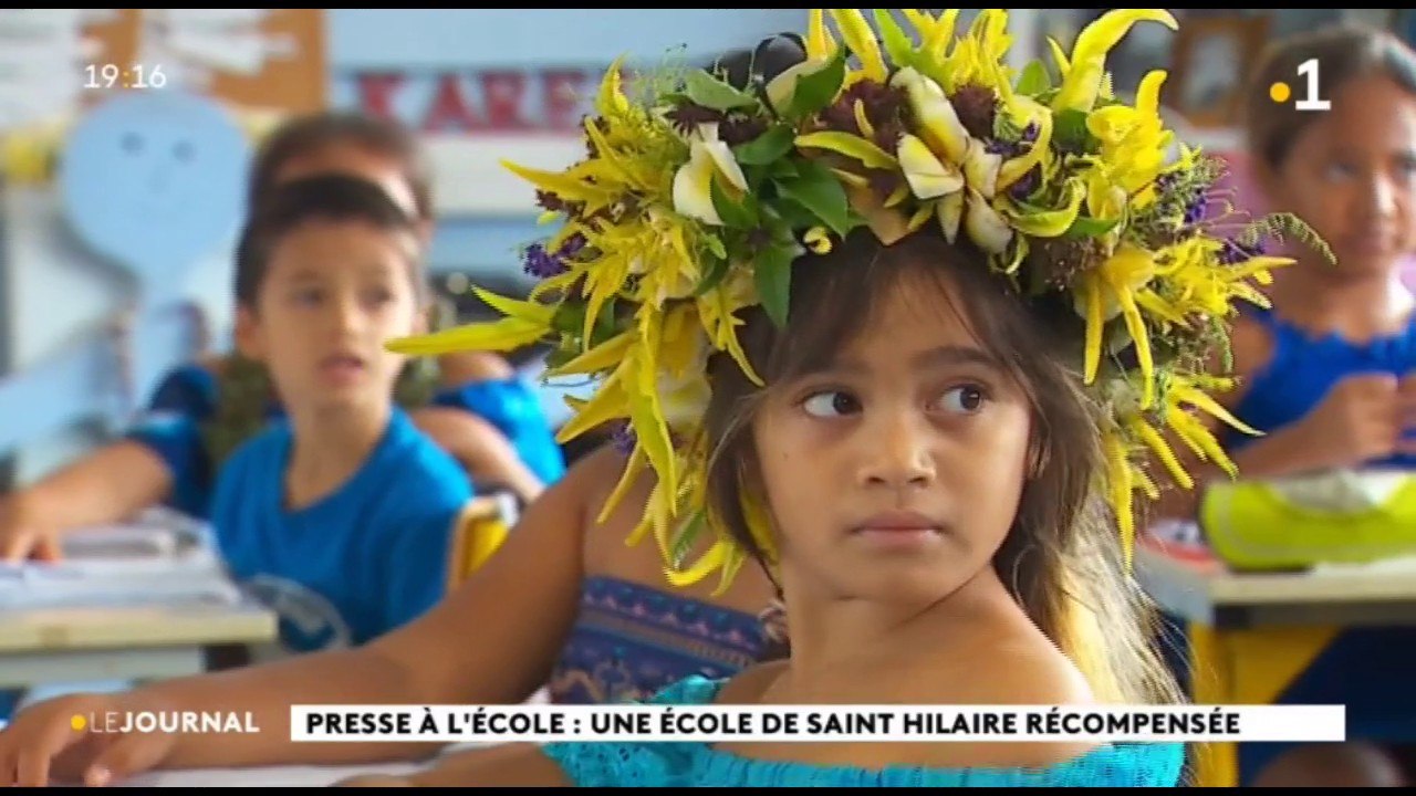 Presse à l’école, les CE2 de St Hilaire récompensés