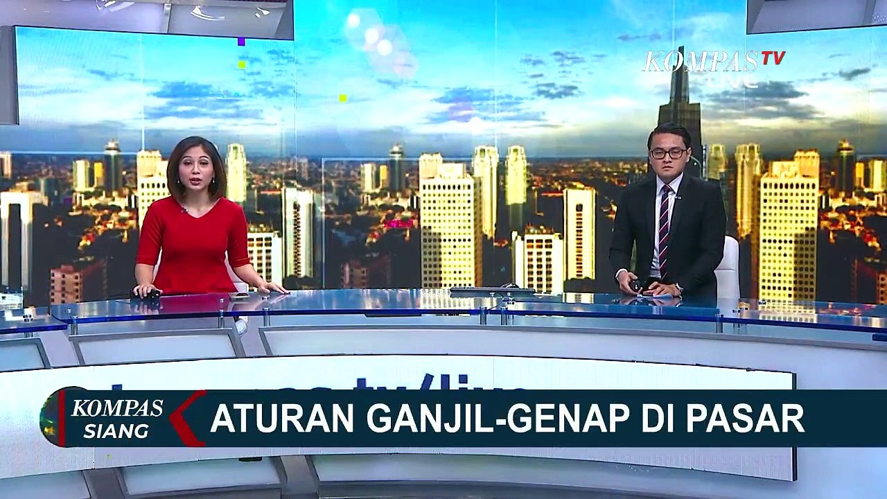 Klaim Penjualan Merugi, Pedagang Tolak Ganjil Genap di Pasar