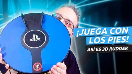 Unboxing y prueba de 3D Rudder - ¡Juega con los pies!