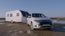 Mitsubishi Outlander PHEV Towing demo