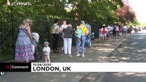 شاهد: حديقة حيوان لندن تفتح أبوابها مجدداً بعد أسابيع من الإغلاق بسبب كورونا