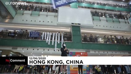 هزاران تظاهرکننده در هنگ‌کنگ سالگرد آغاز اعتراض‌ها را گرامی داشتند