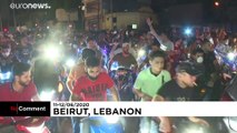 معترضان به وضعیت اقتصادی علیه دولت مقروض لبنان شعار دادند