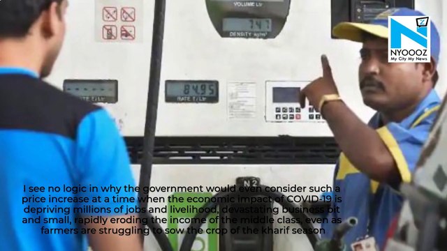 Sonia Gandhi writes to PM Modi on petrol- diesel price hike, says govt is profiteering off its people