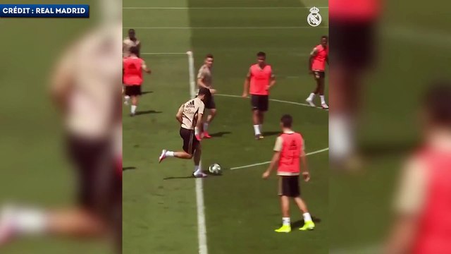 Le slalom fou de Marco Asensio à l'entraînement du Real Madrid
