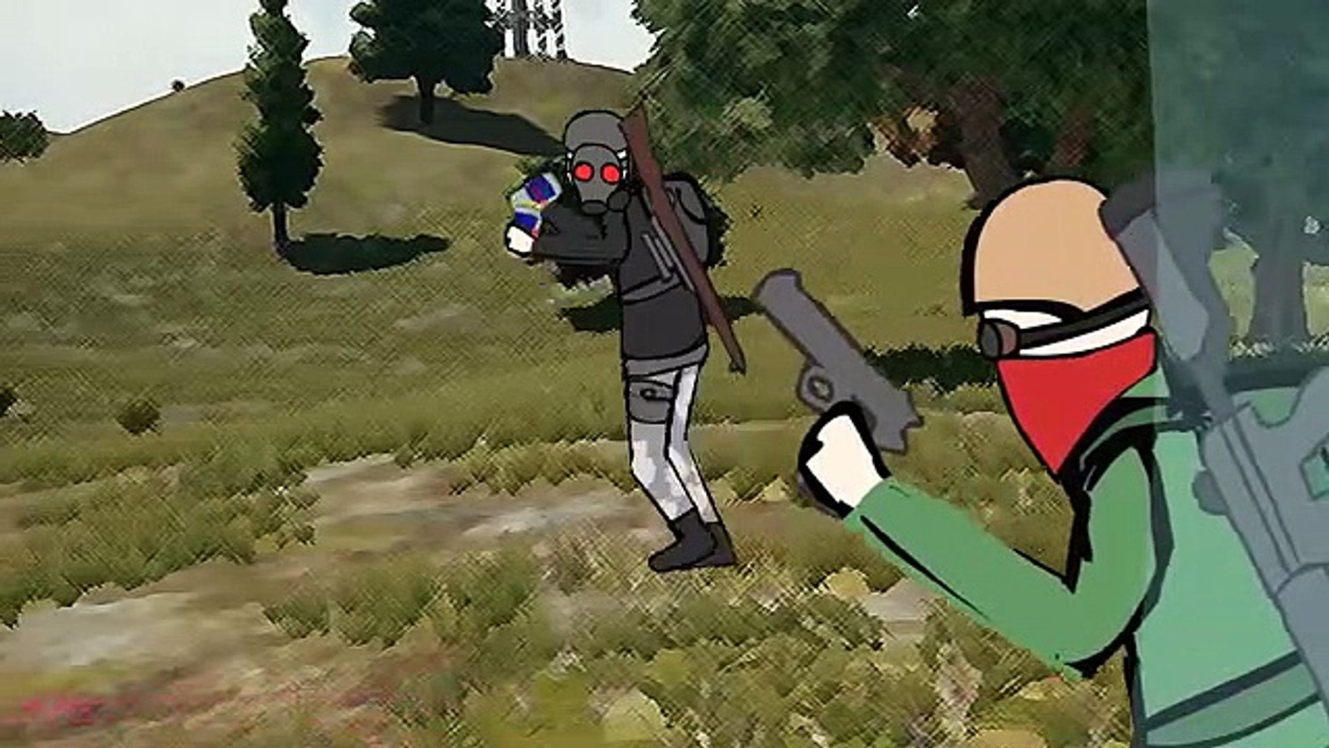 ⁣PUBG Animated