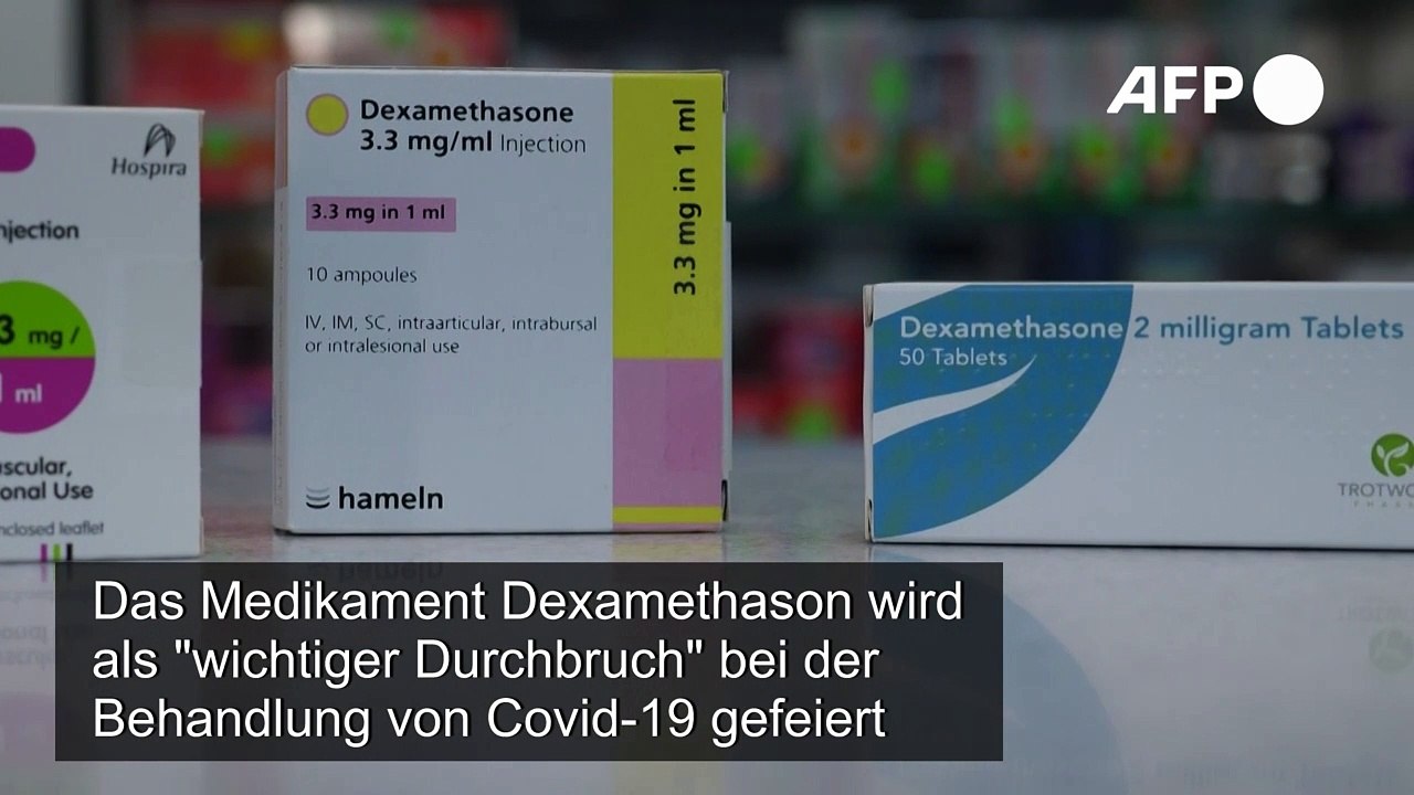 WHO: Dexamethason-Studie "Durchbruch" im Kampf gegen Covid-19