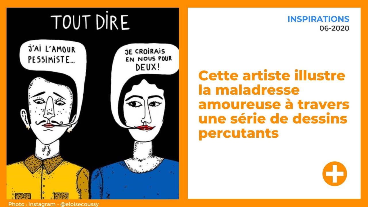Cette artiste illustre la maladresse amoureuse à travers une série de dessins percutants