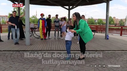 Hiç doğum günü kutlayamayan küçük Serhat'a 'yunus timleri'nden sürpriz