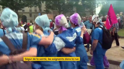 Hôpital : les soignants ont montré leur colère dans la rue