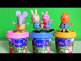 Peppa Pig Dough Emily Elephant, Rebecca Rabbit, Candy Cat Nickelodeon Plastilina Play Doh