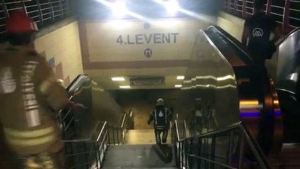 Metro raylarına düşen kadın yaralandı - İSTANBUL