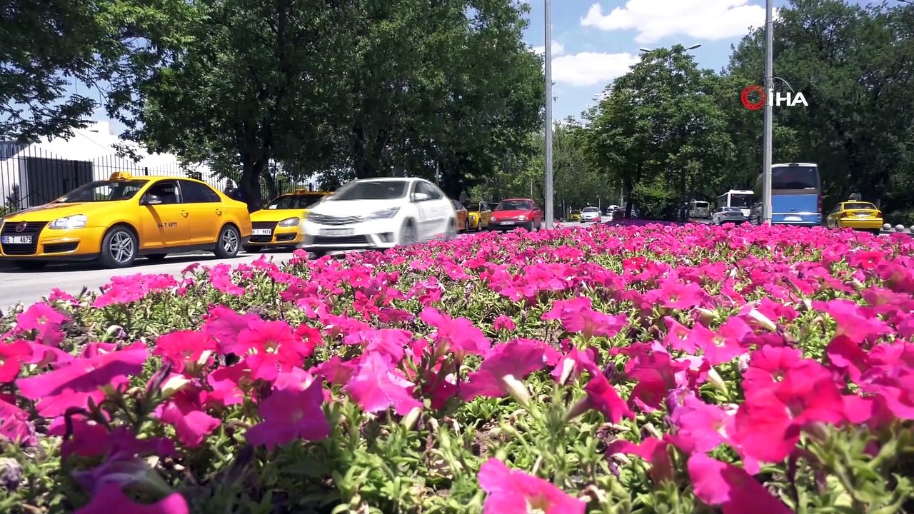 Başkent’in caddeleri rengarenk