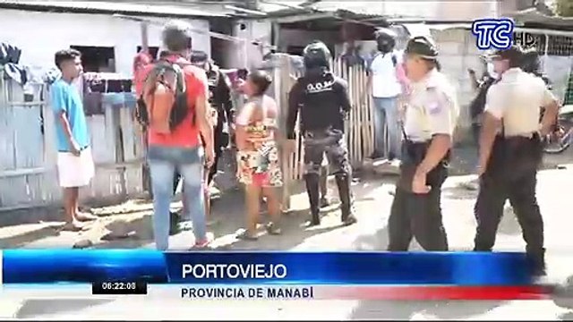 Dos personas resultaron heridas en una riña en Portoviejo