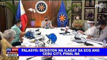 Palasyo: Desisyon na ilagay sa ECQ ang Cebu City, pinal na