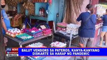 Balut vendors sa Pateros, kanya-kanyang diskarte sa harap ng pandemic