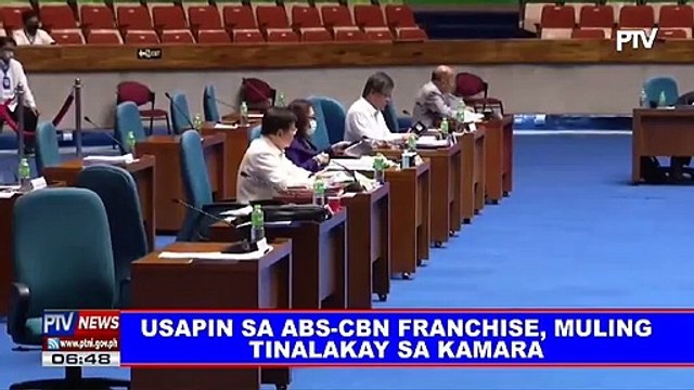 Usapin sa ABS-CBN franchise, muling tinalakay sa Kamara