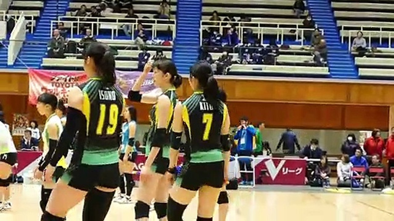 Cute female volleyball Japanese player 可愛い女子パレー　日本人選手5.11.6