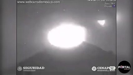 OVNI- Tras la erupción del Popocatépetl