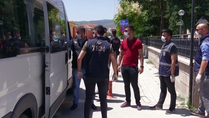 DEAŞ operasyonunda yakalanan 6 zanlı adliyeye sevk edildi - AFYONKARAHİSAR