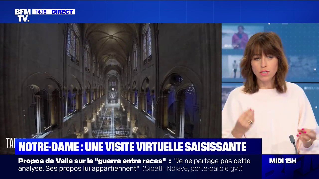 Une visite saisissante au cœur du chantier de Notre-Dame en réalité virtuelle