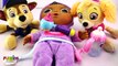 LEARN COLORS Paw Patrol Skye Feeding Baby Cece Rainbow Gumballs Doc McStuffins Get Better Playset!