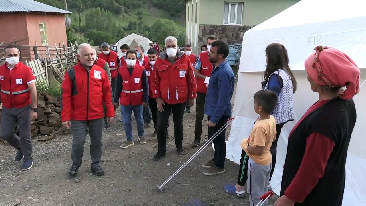 Türk Kızılay Genel Başkanı Kerem Kınık deprem bölgesinde incelemelerde bulundu - BİNGÖL