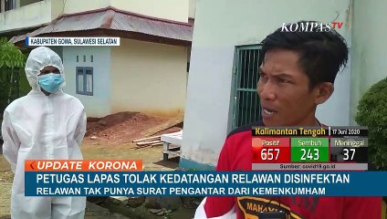 Relawan Ditolak Menyemprot Disinfektan di Lapas, Ini Alasan Petugas