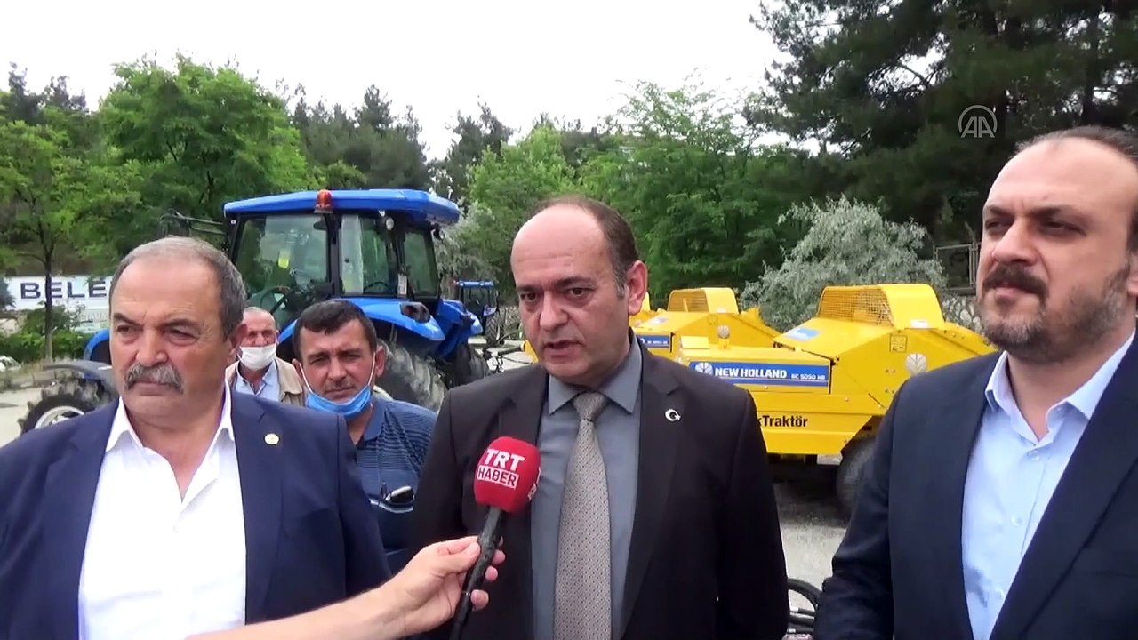 Boyabat çiftçisine balya makinesi desteği - SİNOP